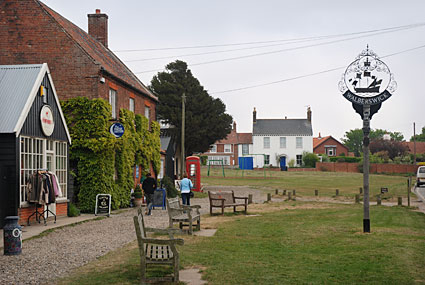 Walberswick village, near Southwold, Suffolk, East Anglia, England, UK