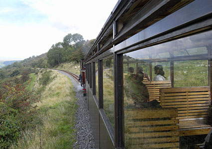 Brecon Mountain Railway, preserved steam railway running from Pant to Pontsticill Station, south Wales