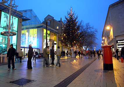 Cardiff at Christmas