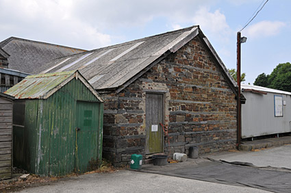 Old railway Station at Cardigan (Aberteifi), Ceredigion, Wales - photos, feature and history