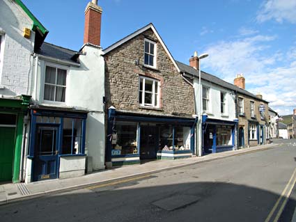 Shops, Hay-on-Wye, Powys, Wales