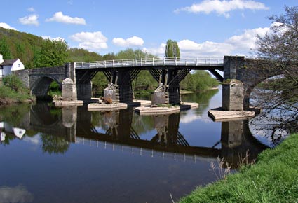 Whitney Toll Bridge, Whitney on Wye, Powys, Wales