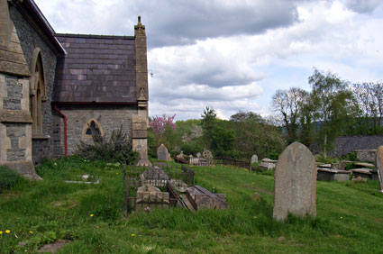 Llowes Church, Wye Valley, Powys, Wales, Powys, Wales