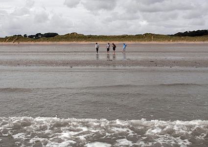 Oxwich Bay and beach photos, Gower Peninsula, south Wales