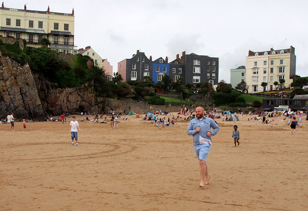 Photos from the beaches, harbour and streets of Tenby / Dinbych-y-Pysgod, a walled seaside town in Pembrokeshire, South West Wales, UK