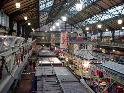 Cardiff Market, interior