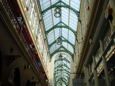Castle Arcade, Cardiff, south Wales