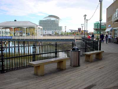 Cardiff Bay promenade