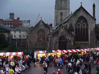 Winter Market, Working St, Cardiff