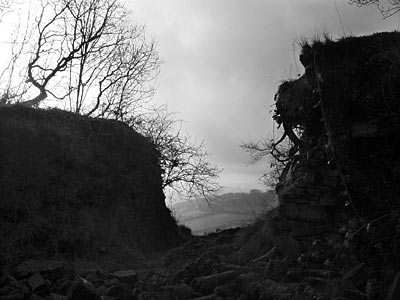 Mystery at Morgraig, Castell Morgraig, Cefn-Onn ridge above Cardiff