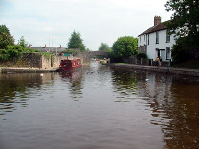 Brecon Basin, looking east, Monmouthshire and Brecon canal, Brecon, Powys, south Wales photos