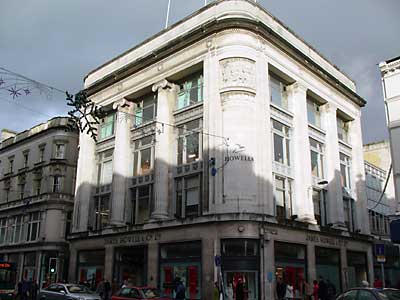 Howells department store, St Mary Street, Cardiff, south Wales photos