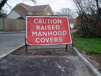 'Raised Manhood Covers', Thornhill, Cardiff, south Wales photos