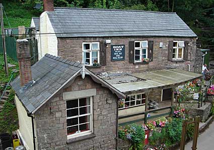 Boat Inn, Wye Valley branch line, Monmouthshire, Wales