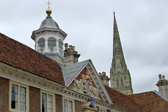 Photos of Salisbury, cathedral city in Wiltshire, south west England, UK, August 2011