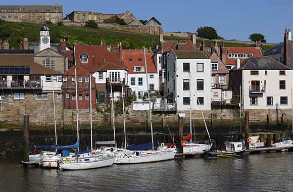 Whitby town photographs - pictures of a lovely east coast town. North Yorkshire, England, UK, July 2010
