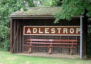 Adlestrop station sign