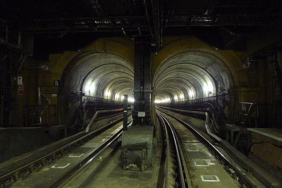 A walk through the Thames Tunnel, London
