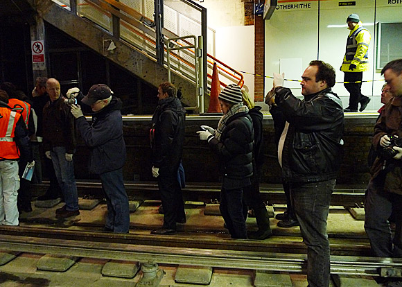 A walk through the Thames tunnel, connecting Rotherhithe and Wapping, built by Marc Brunel and Isambard Kingdom Brunel, March, 2010