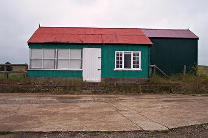 Camber Golf Links Station, Rye and Camber tramway, Sussex, England
