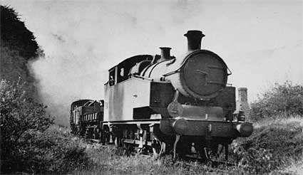 Ex-Cardiff Railway 0-6-2T No 155 at Portobello Quarry