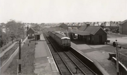 Whitchurch Station, Cardiff to Coryton railway line, Cardiff Railway Cardiff, south Wales, UK