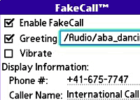 FakeCall For Palm Treo 650
