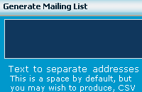 Build a vibrant online community - create a mailing list