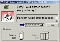 My Printer Hell