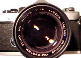 Shooting a panorama - set the lens