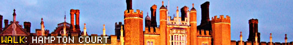 Hampton Court, Hampton Wick and Bushy Park walk, Surrey