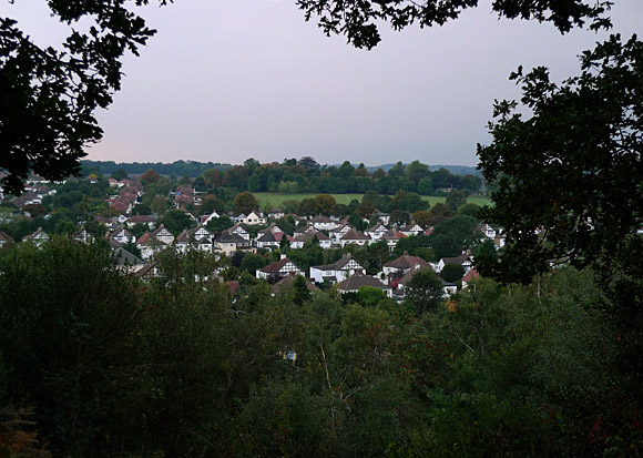 Petts Wood, Farnborough Village, Keston and Hayes walk, September 2009 - photo feature - photos, feature and comment