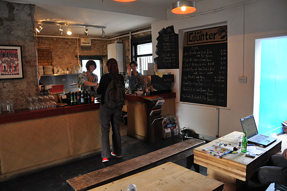 The Counter cafe, Hackney Wick, E3 - another great coffee house
