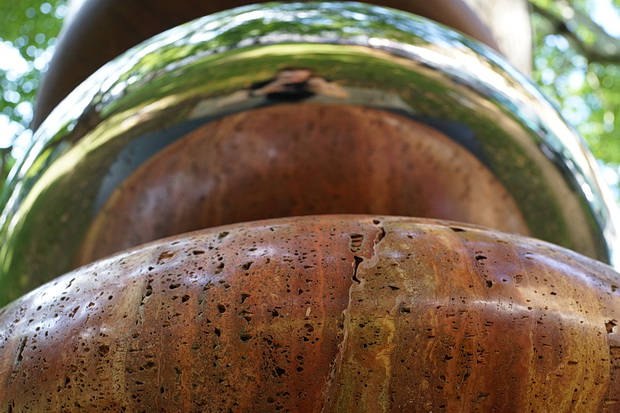 In photos: Berkeley Square and The Four Loves sculpture by Lorenzo Quinn, london
