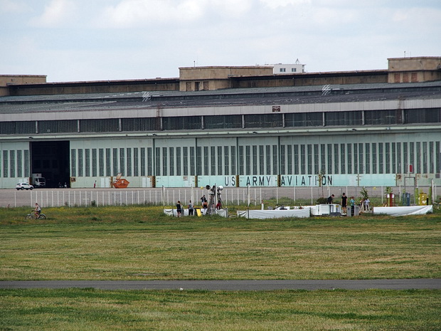 Berlin Tempelhof Airport - an abandoned international airline in the centre of Berlin