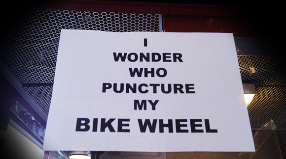 Question of the day: puncture wonder