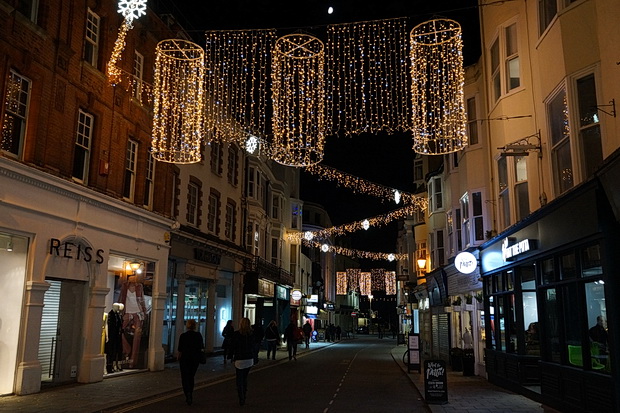 In pictures - the Christmas lights around Brighton, November 2018