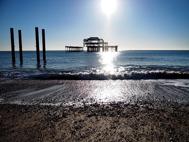 Return to Brighton West Pier, December 2014