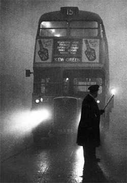 Brixton fog, 7am Sunday morning