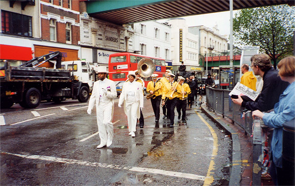 Brixton's past: New Orleans style funeral procession