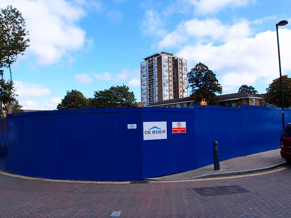 Works starts on Brixton's new ice rink on Pope's Road