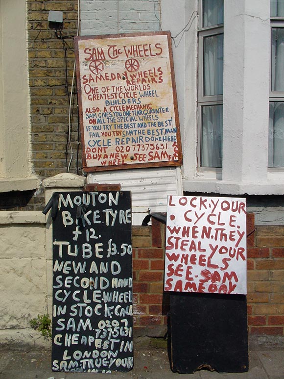Brixton signs and graffiti - archive some shots