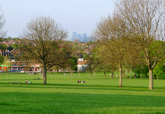First picnic of the year: Brockwell Park, south London 