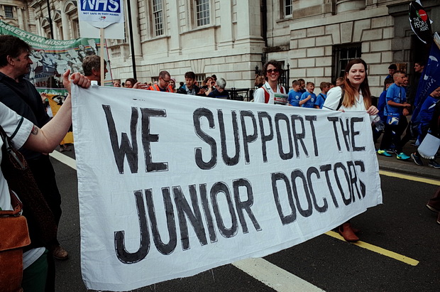 Bursary or Bust - march by student nurses through central London, Saturday 4th June 2016
