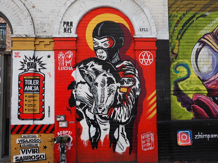 New York street photography: a walk from Bushwick to Williamsburg in fifty images