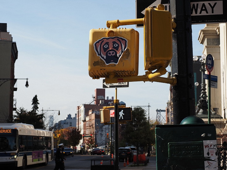 New York street photography: a walk from Bushwick to Williamsburg in fifty images