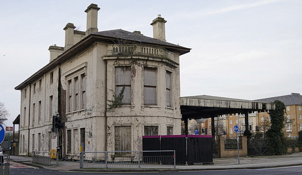 Cardiff's Bute Road Station listed as one of the UK's top 10 most endangered buildings, September 2016