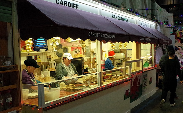 Photos of Cardiff Central Market, central Cardiff, south Wales