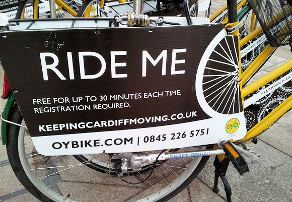 Cardiff's Oybike street bike hire scheme continues to grow 