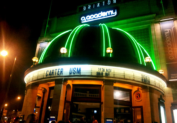 Carter USM in Brixton - gig and after party photos, November 2011